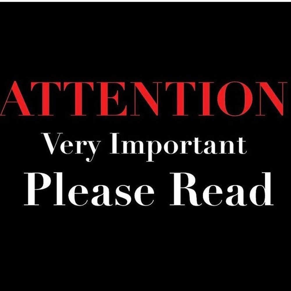 Please Read